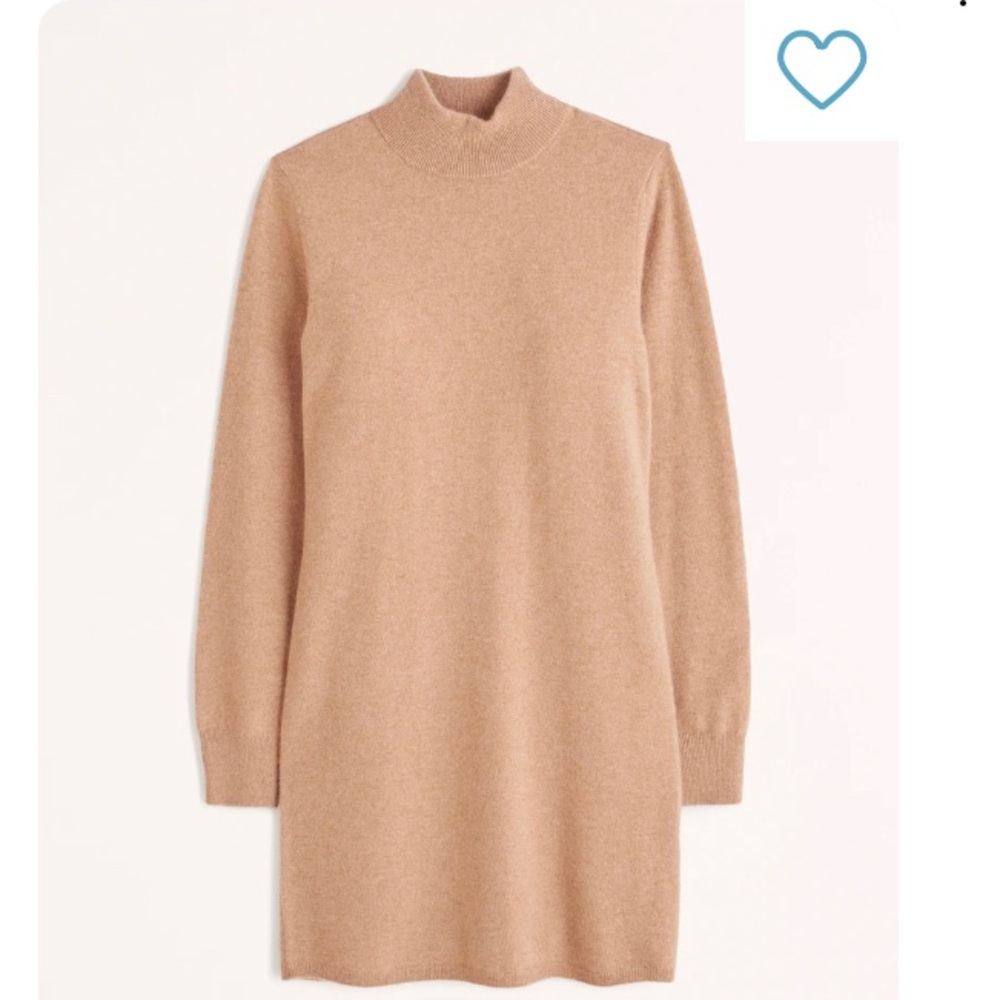 Cashmere sweater dress